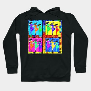 Three sisters colorful Hoodie